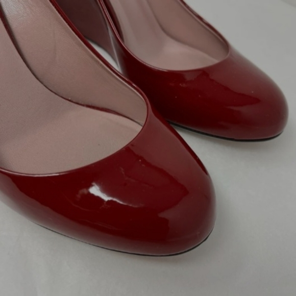 Gucci round toe wedge shoes - Picture 3 of 7